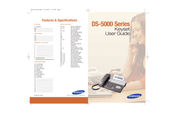 Samsung 7B Specifications | Manualzz