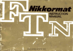Nikkormat FTN 相机使用说明 | AI Chat &amp; PDF
