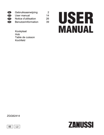 Zanussi ZGG62414WA User manual | Manualzz