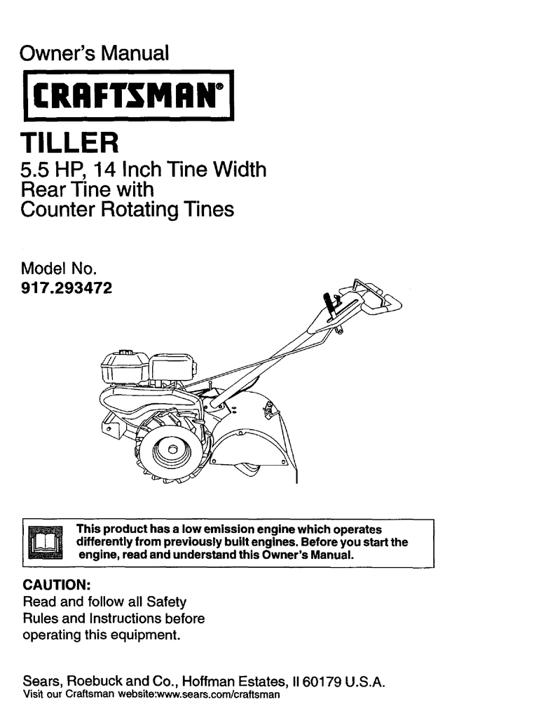 30 Craftsman Rear Tine Tiller Transmission Diagram - Wiring Diagram