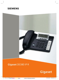 Siemens Gigaset SL565 - Owner's Manual, Specification, User's Manual ...