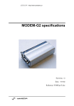 MODEM-G2 Specifications | AI Chat &amp; PDF Download