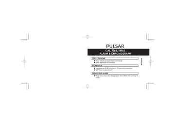 Pulsar DM02 Instructions | Manualzz