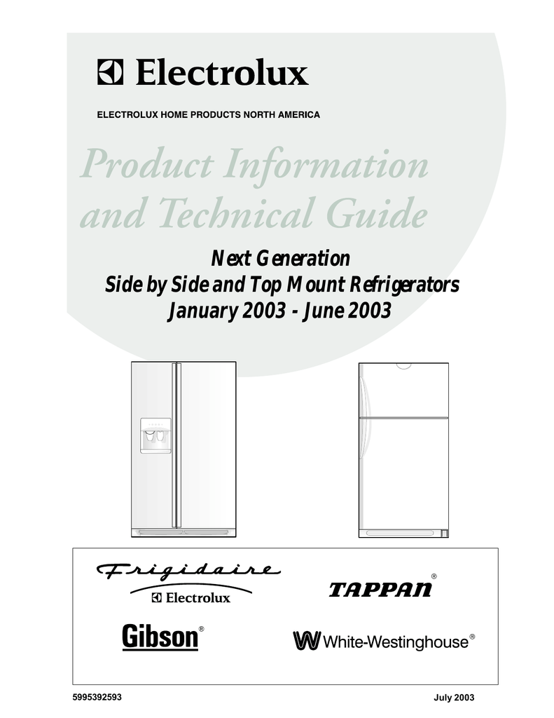 Electrolux WRS23MF5AS5 Troubleshooting guide Manualzz