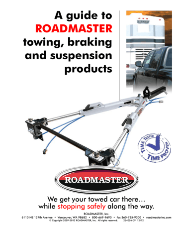   ‘Why fight it?’ trade journal ad. Roadmaster RM3477 | Manualzz