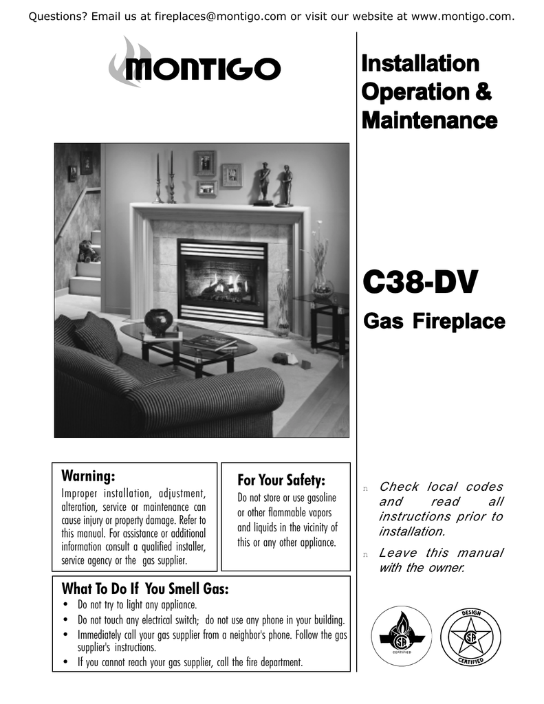 Montigo C38 Dv Installation Guide Manualzz Com