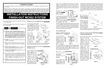 M S Systems Mc602 User Manual Manualzz