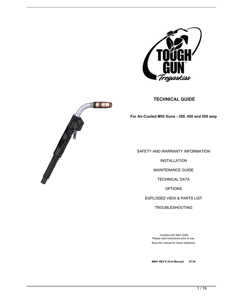Tough Gun Mig Gun Parts New In Bag 411-4 Lock On Trigger Housing