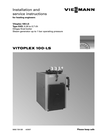 Viessmann Vitoplex 200 Manual 77+ Pages - Manual Updated 2021 