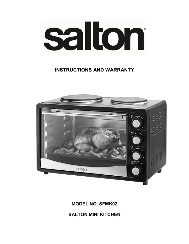 Salton Sfmk02 Instruction Manual Manualzz