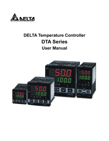 Delta Electronics DT4848 User manual | Manualzz