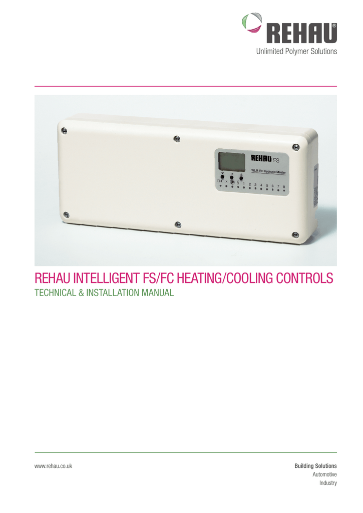 Rehau BA Installation manual | Manualzz | Rehau Underfloor Heating Wiring Diagram | | Manualzz