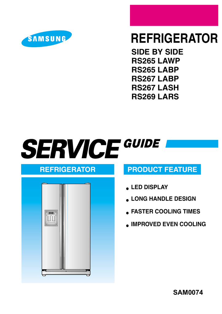 Samsung RS267LABB Product specifications