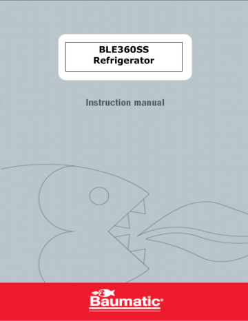 Baumatic BLE360SS User manual | Manualzz