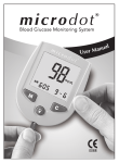 microdot Blood Glucose Meter: AI Chat &amp; PDF Access