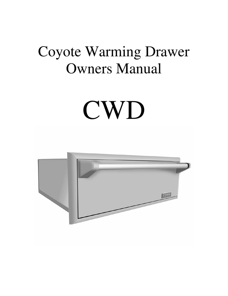 coyote grills official site parts on Coyote Cwd Specifications Manualzz