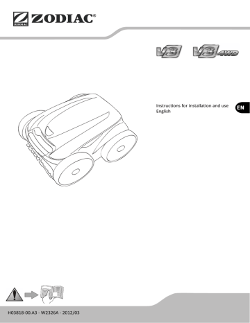 Zodiac V3 4WD User manual | Manualzz