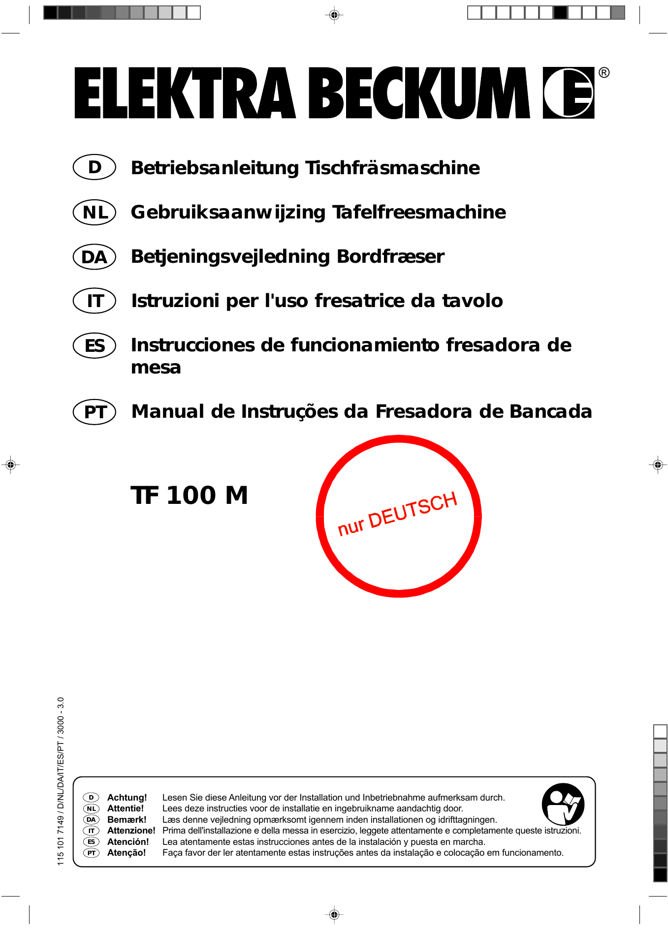 Zahnriemen Antriebsriemen Elektra Beckum Tischfräse TF 100 TF100   Version 2 