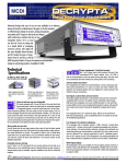 MCDI Decrypta 3 Alarm Receiver Manual: AI Chat &amp; PDF