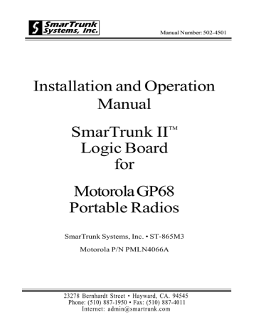 motorola gp68 motorola gp68