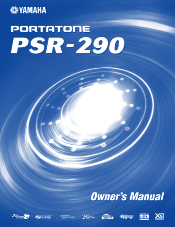 Yamaha PSR-290 Specification | Manualzz