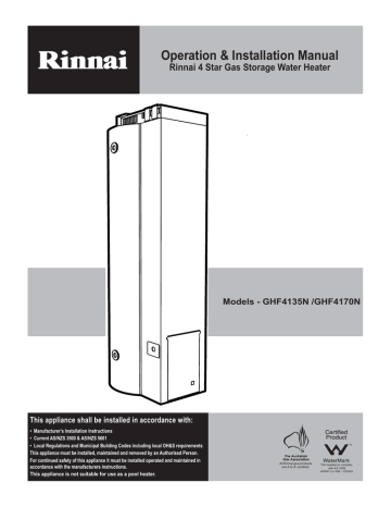 rinnai solar hot water problems