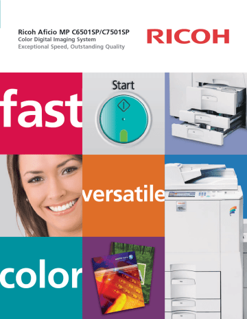 Ricoh Mp C7501sp Brochure Manualzz