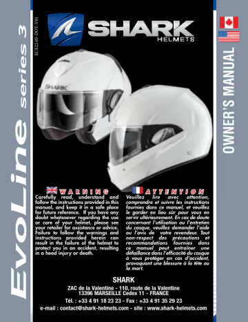 Manuel utilisateur norme DOT FMVSS 218 | Manualzz