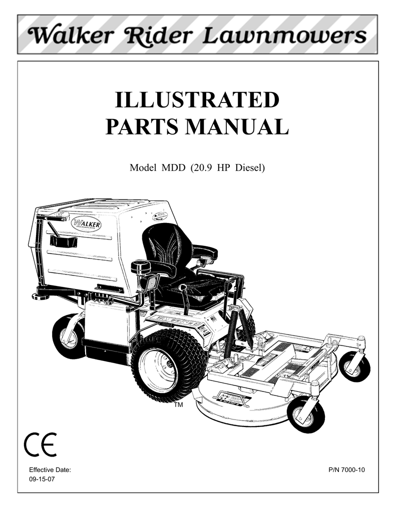 Walker MD Parts list Manualzz