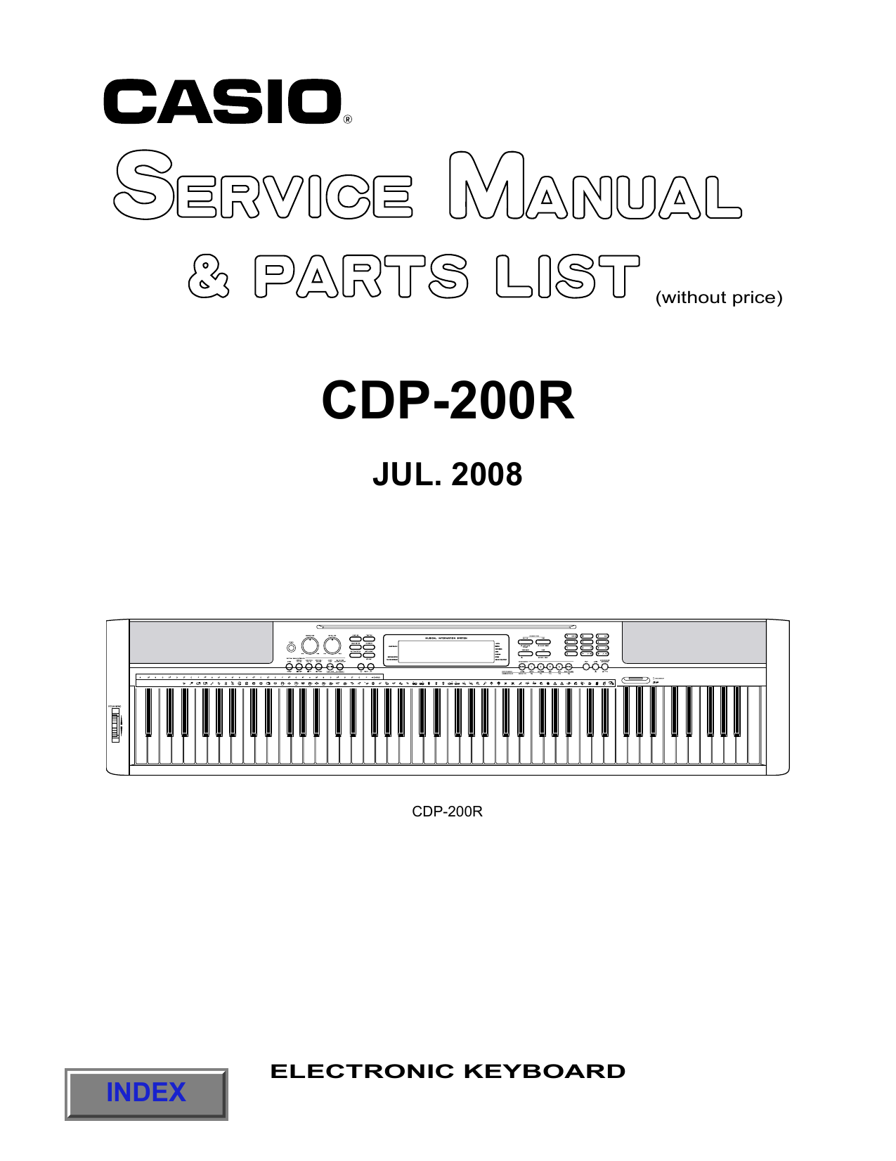 S/M CDP-200R - Warning Will Robinson | Manualzz electronic piano wiring diagram 