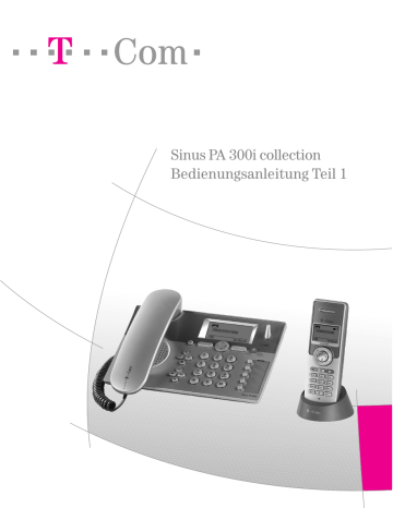 Telekom Sinus PA 300i Collection Bedienungsanleitung | Manualzz
