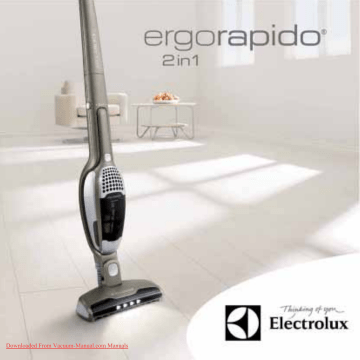 ZB2933 | ZB2934 | User manual | Electrolux ZB 2933 Vacuum Cleaner User Guide Manual Instruction | Manualzz