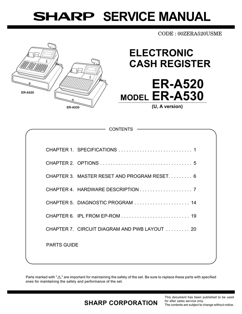 Service manual