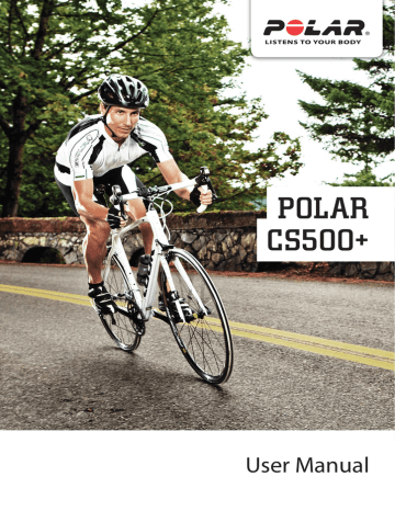 Polar CS500+ User manual | Manualzz