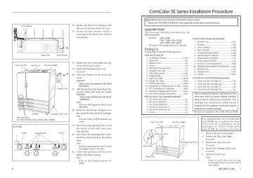 Riso | 7010R | User manual | ComColor SE Series Installation Procedure | Manualzz