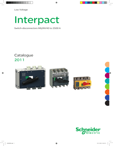 Schneider ELECTRIC Interpact INS/INV 320 to 630 
