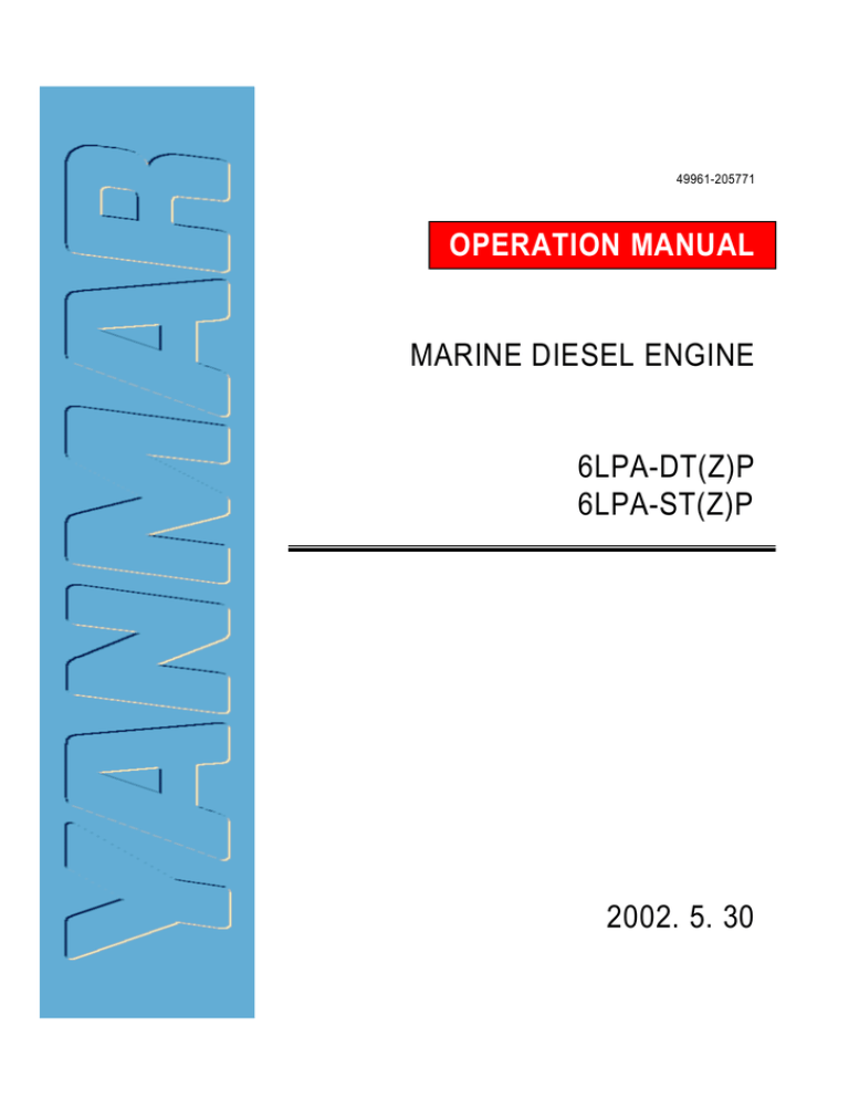 Yanmar 6lpa Stp2 Specificazione Manualzz