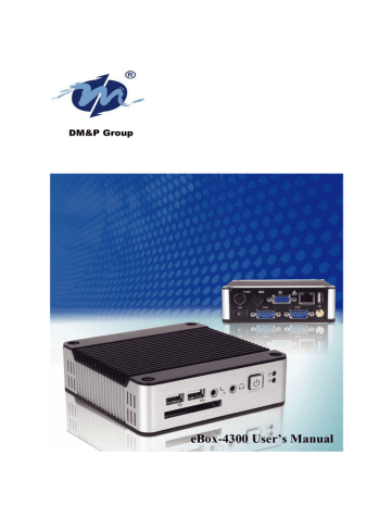 DM&P Group EBOX-4300 User`s manual | Manualzz