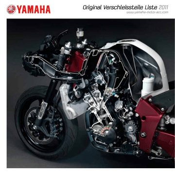 Yamaha | TW125 (5RS1) | Benutzerhandbuch | Original Verschleissteile Liste 2011 | Manualzz