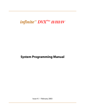 Vodavi Infinite Station Specifications Manualzz