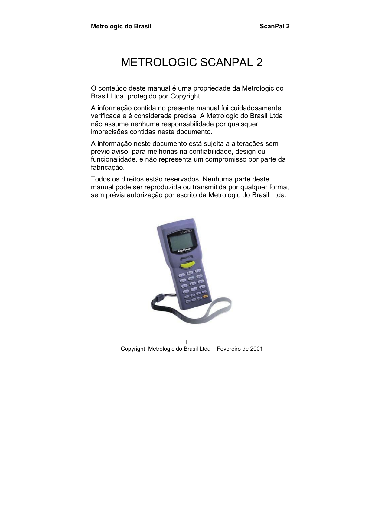 metrologic scanpal 2