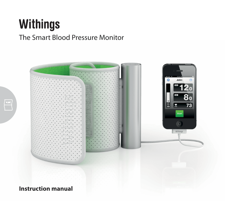 Withings The Smart Blood Pressure Monitor Instruction manual Manualzz