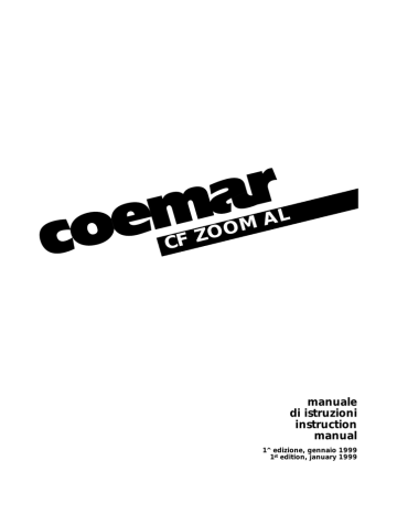 Coemar CF 1200 Hard Edge Instruction manual | Manualzz