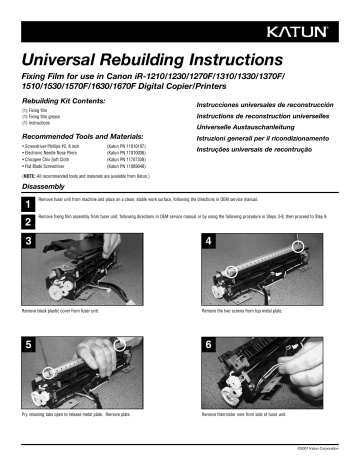 User manual | Canon	Scanner	IMAGERUNNER 1630 | Manualzz