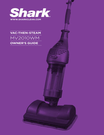Shark Vac Then Steam Mv2010wm Troubleshooting Guide Manualzz