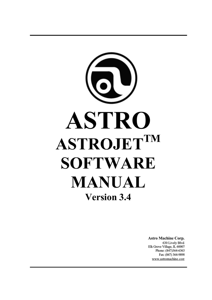 Download Astromachine Printers Driver