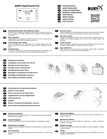 BURY EasyTouch Pro Owner Manual | Manualzz