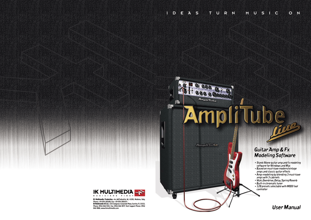 is amplitube fender standalone