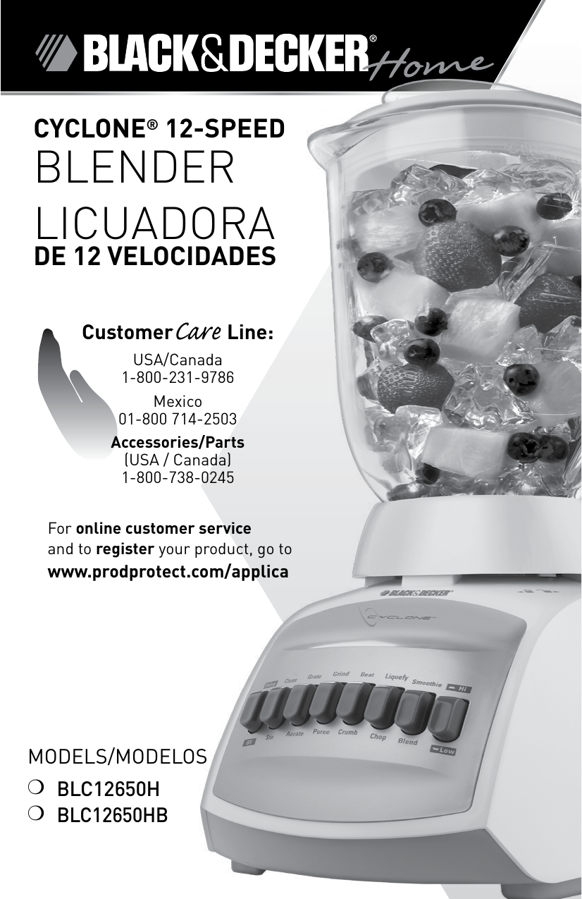 Black Decker bl10451g Blender for 220 Volts