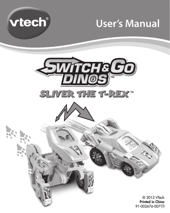 Vtech Switch Go Dinos Lex el T-Rex 